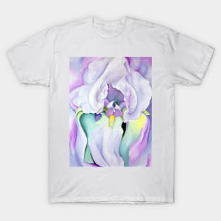 Georgia O'Keeffe Light of Iris 1924 Art Print Flower Painting Poster T-Shirt